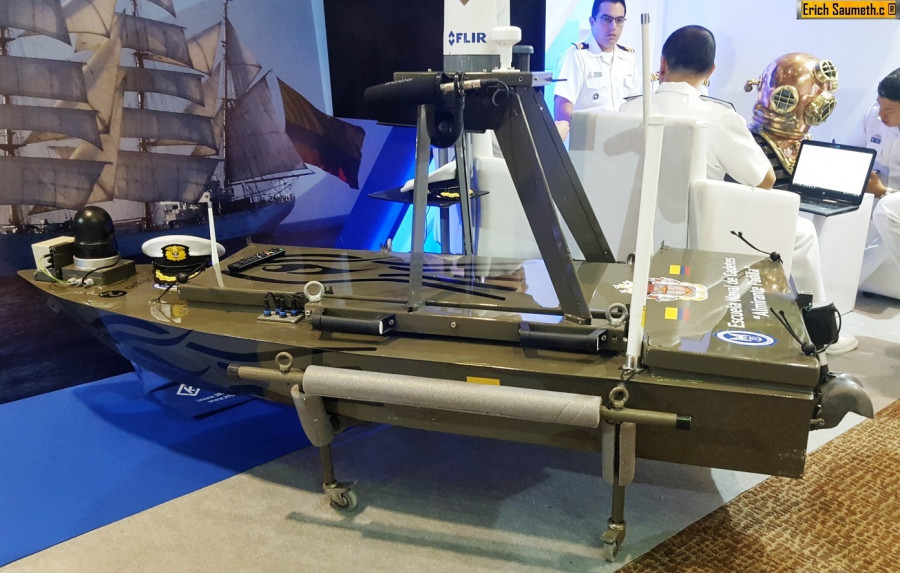 Vehículo de Superficie No Tripulado USV. Fotos Infodefensa.com