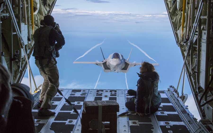 Avión de combate F-35. Foto: Lockheed Martin