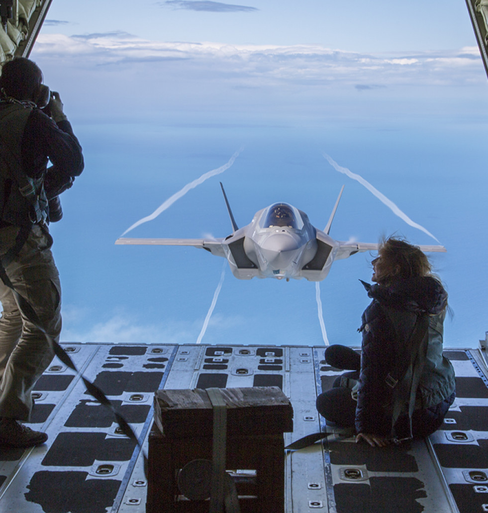 Avión de combate F-35. Foto: Lockheed Martin