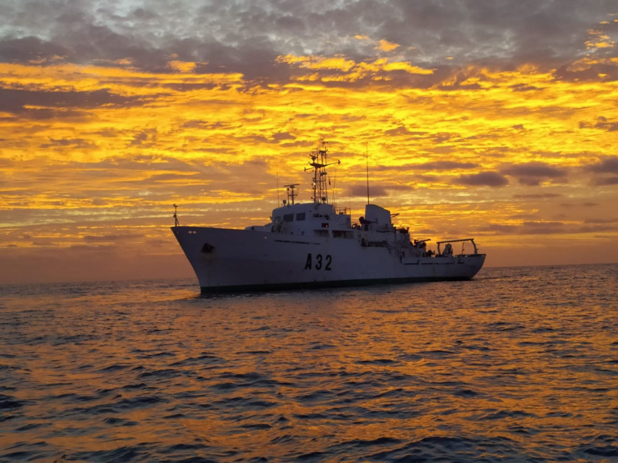 Buque hidrográfico Tofiño. Foto: Armada española.