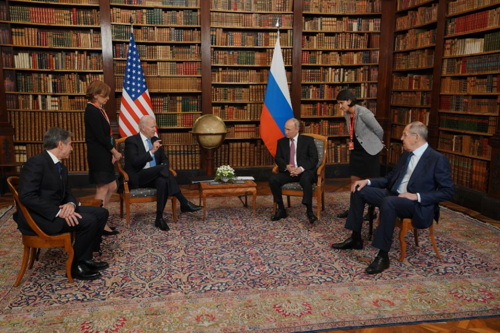 Reunión entre Biden y Putin en Ginebra. Foto. Casa Blanca