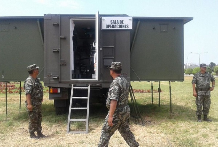 Hospital de campaña móvil del Ejército del Perú. Foto: Andina, Agencia Estatal de Noticias