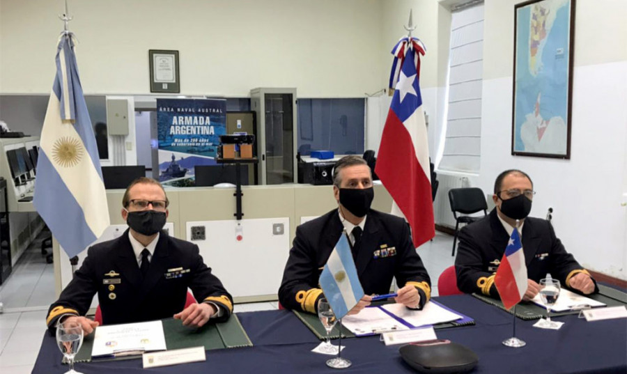 Néstor Darío Cersofios, Marcelo Alejandro Dalle Nogare, Fernando Gabriel Simón. Foto: ARA