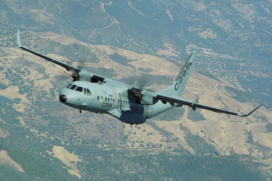 Avión C295. Foto: Airbus