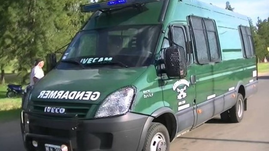 Un Iveco Daily de la Gendarmería Nacional Argentina. Foto: Facundo Rovira
