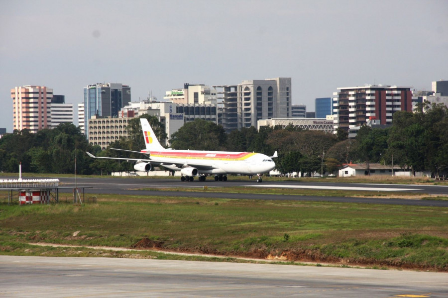 Aeropuerto La Aurora de la ciudad de Guatemala. Foto: Iberia