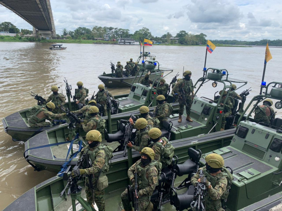 Botes adquiridos. Foto: Ejército Ecuatoriano