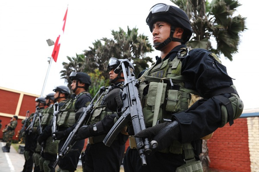 La Policía Nacional de Perú busca suministrador de 150 chalecos antibalas