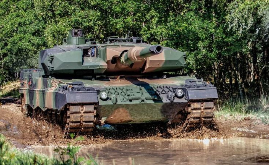 Carro de combate Leopard 2. Foto: ZM-Bumar Labedy