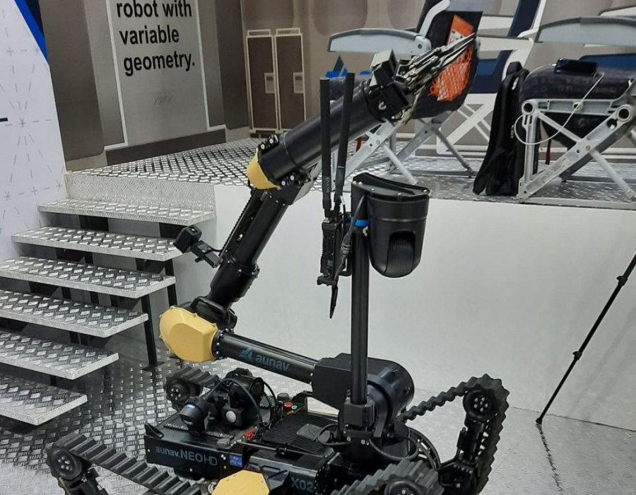 Robot Aunav.Neo. Foto: D. García