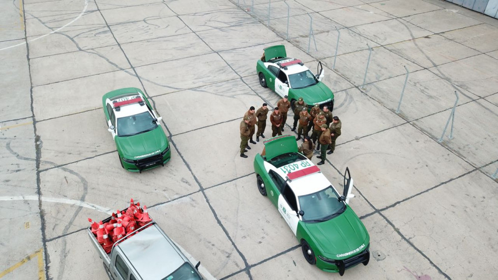 El proceso de formación policial de Carabineros se mantiene sin interrupción. Foto: Carabineros