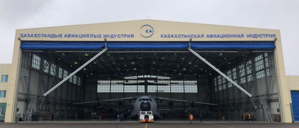 A400M expuesto en Kazajistán. Foto: RAF