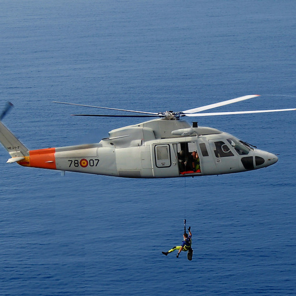 Helicóptero Sikorsky S-76C. Foto: Ejército del Aire