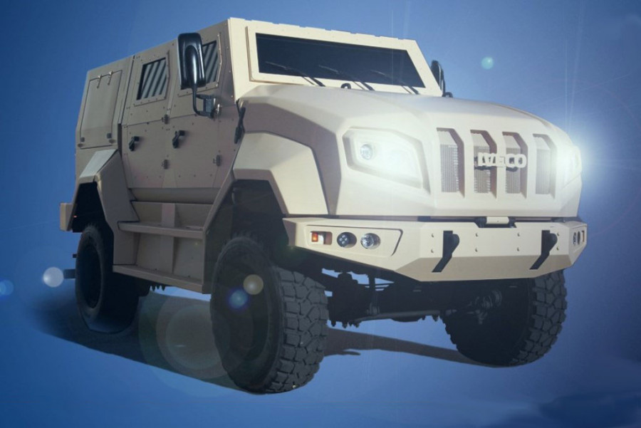 Aspecto del nuevo blindado MTV de Iveco. Foto: Iveco Defence Vehicles