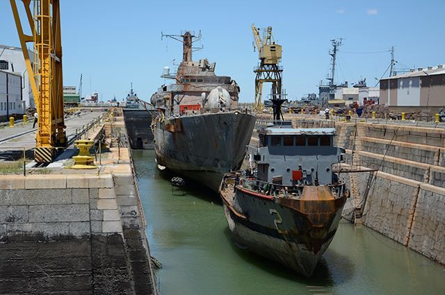 El ARA Santísima Trinidad. Foto: Gaceta Marinera.