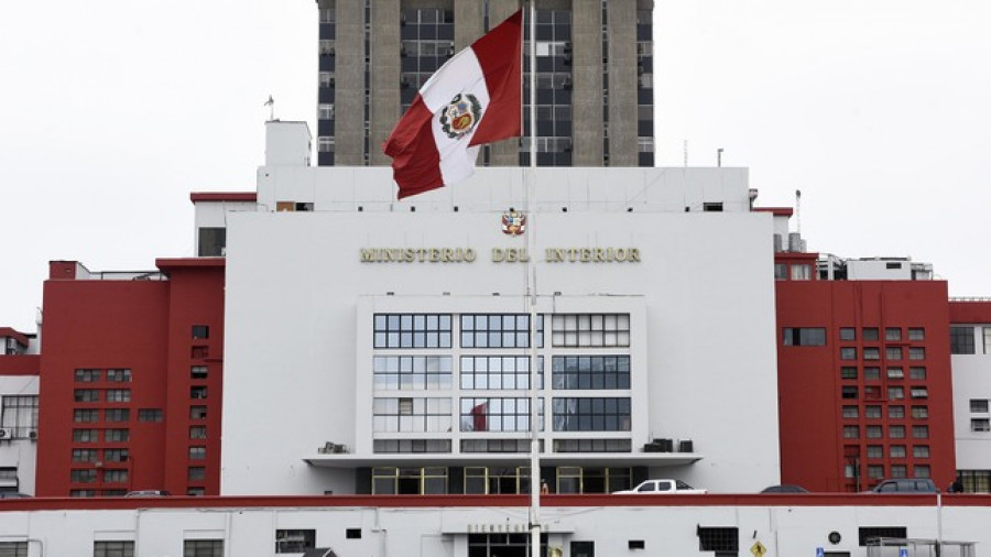 Sede del Ministerio del Interior del Perú en la ciudad de Lima. Foto: Ministerio del Interior del Perú