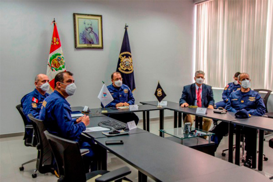 Firma del convenio marco de cooperación con PetroPerú. Foto: SIMA Perú