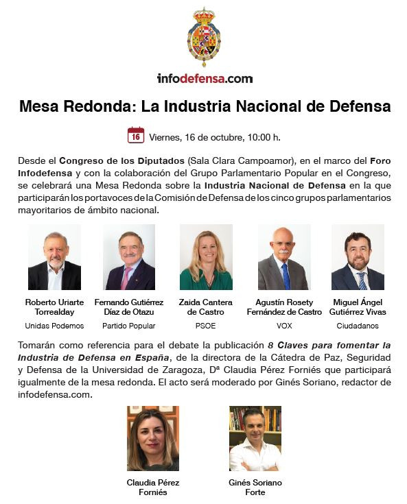 Invitacion foro infodefensa noticia