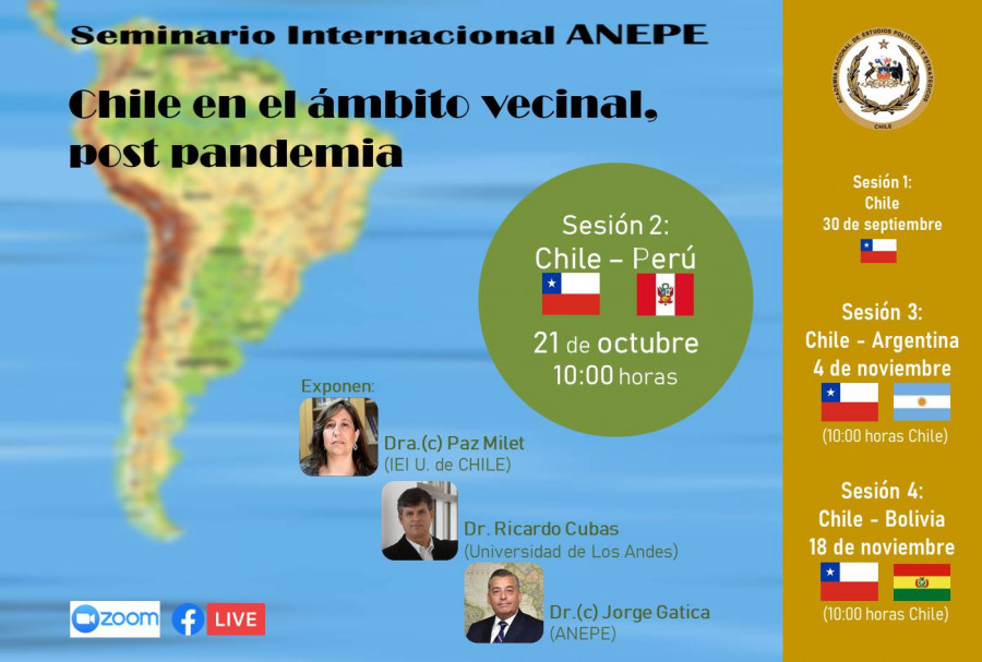 La actividad contará con la participación de destacados expertos internacionales. Imagen: Anepe