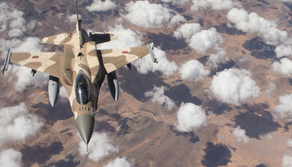 F-16 de la Real Fuerza Aérea de Marruecos. Foto: Usaf