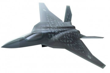 Aspecto del futuro avión de combate japonés. Imagen: Ministerio de Defensa de Japón