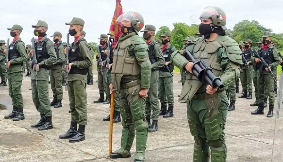 Activación de un destacamento de Comandos Rurales en el estado Apure. Foto: Guardia Nacional