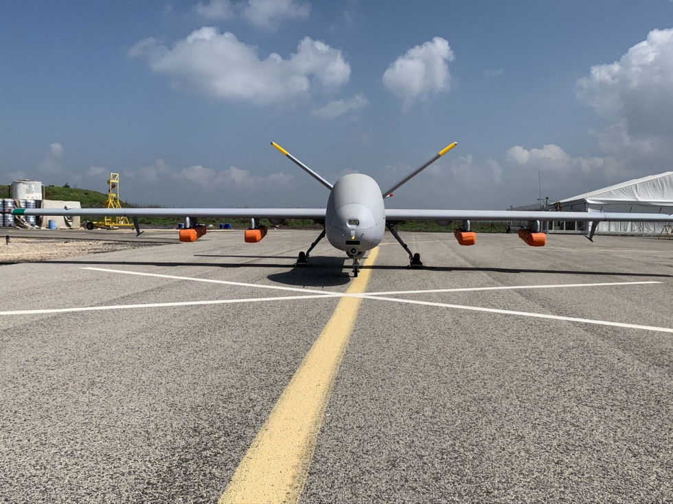 Ambos países son usuarios del RPAS Hermes 900. Foto: Elbit Systems