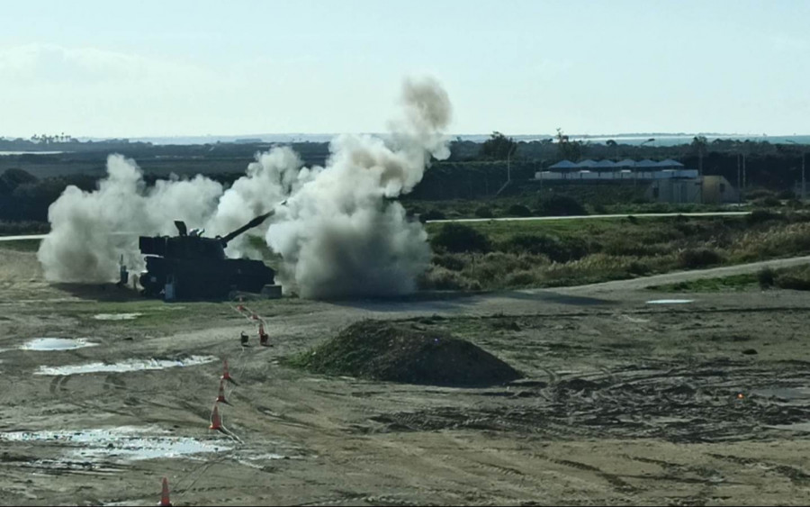 Pruebas en el Centro de Ensayos de Torregorda con los nuevos tubos. Foto: Ejército de Tierra