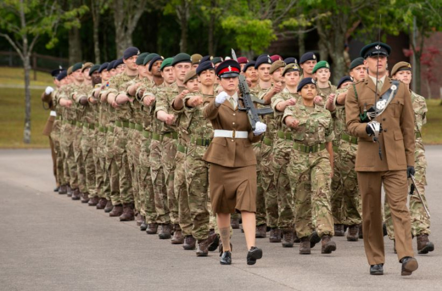 Soldados británicos. Foto: Ejército británico
