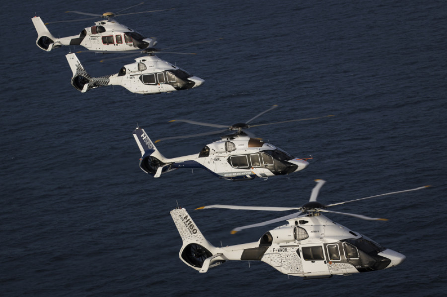 Helicópteros H160. Foto: Airbus