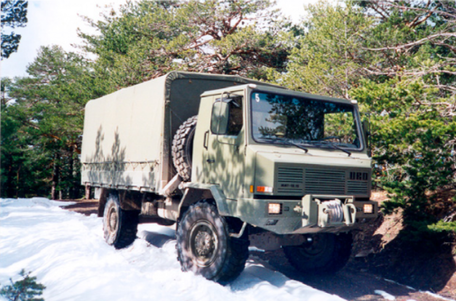 Camión TT Uro militar. Foto: Urovesa