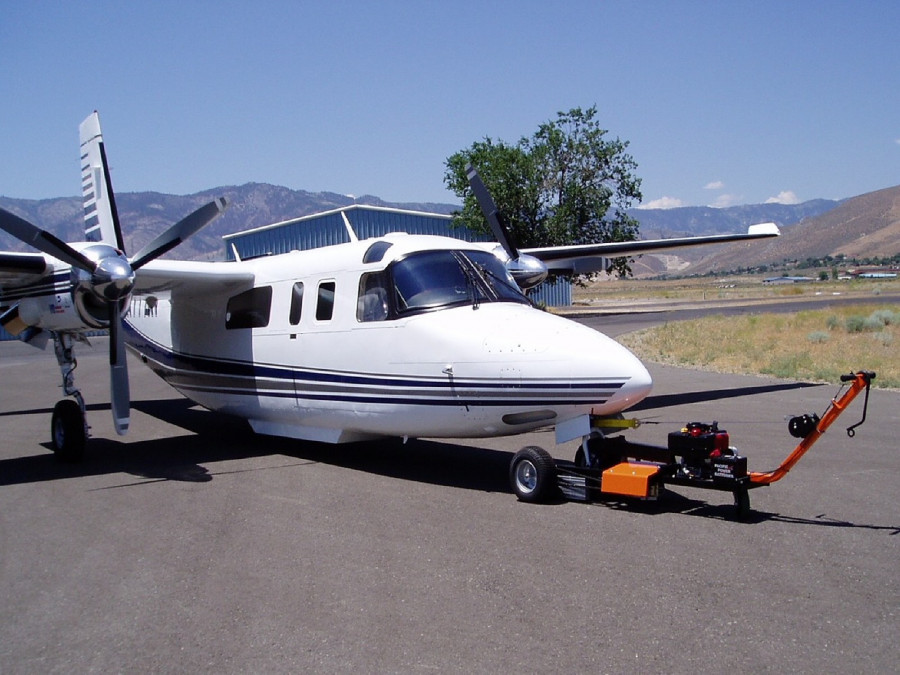 El EL3-H dispone de un peso de remolque de hasta 16.000 libras. Foto: Airtug