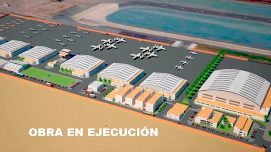 Representación digital de la nueva Base Aeronaval del Callao. Foto: CMO Group