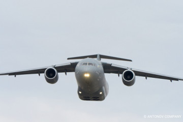 Avión de transporte AN-178. Foto: Spets Techno Export