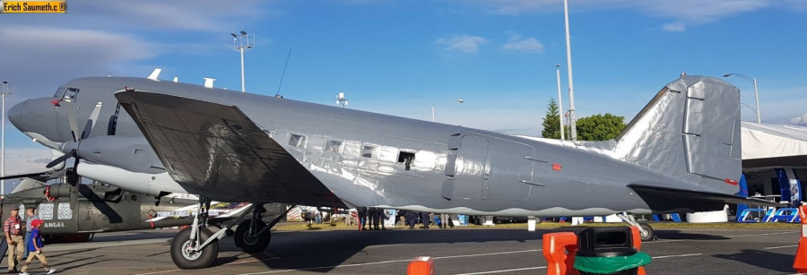 Avión AC-47T Fantasma de la FAC. Foto: Infodefensa.com