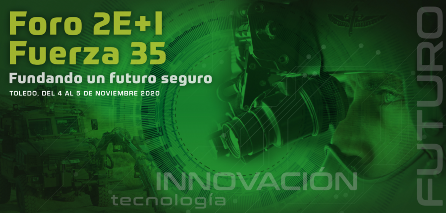 Cartel de la tercera edición del Foro 2EI Fuerza 35