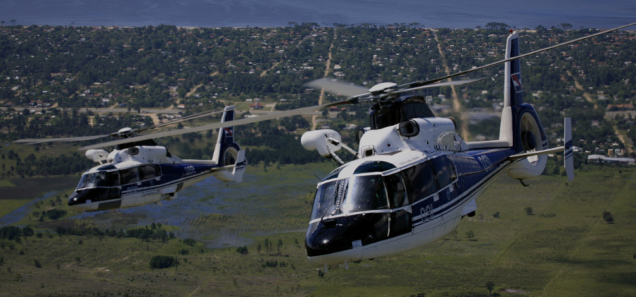 Airbus Helicopters AS365N2 FAU 091 y 092 Foto: FAU