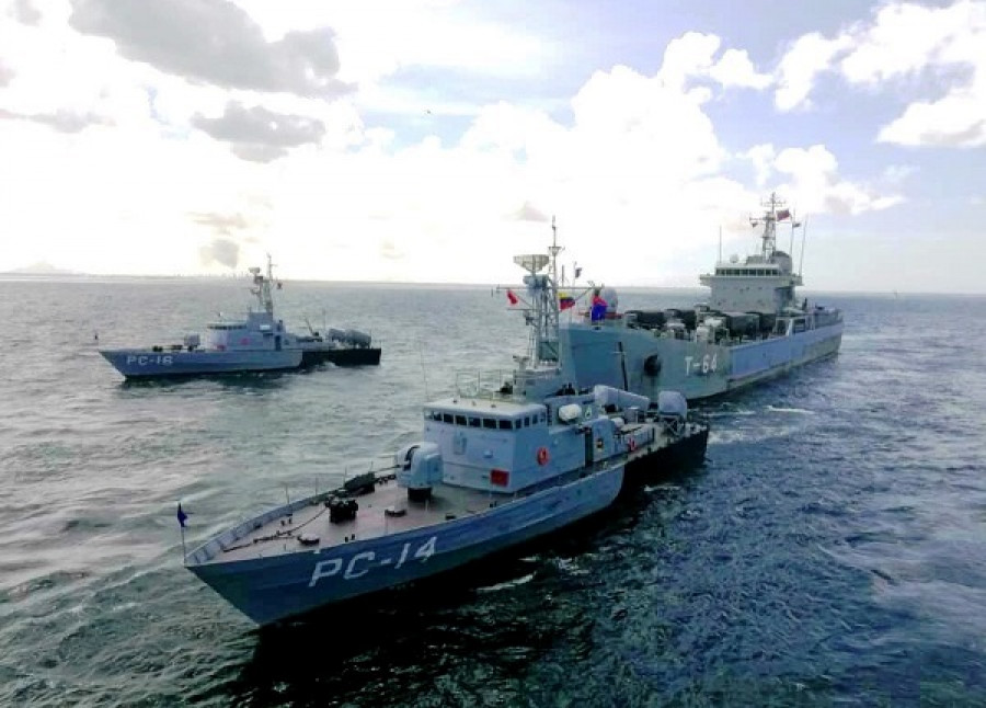 Patrulleros misilísticos Libertad PC-14 y Victoria PC-16. Foto: Armada de Venezuela