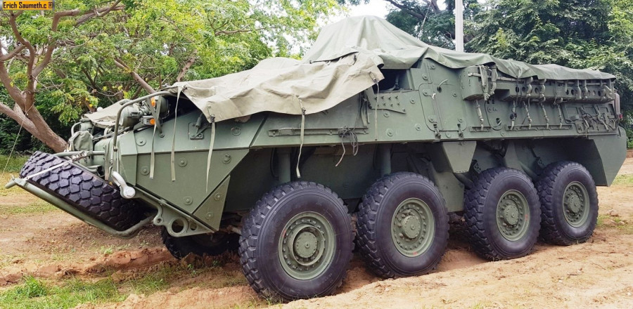 Blindado Stryker 8x8. Foto: Infodefensa.com