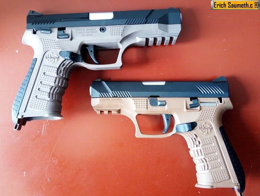 Córdova PL calibre 9x19 mm. Foto: Infodefensa.com