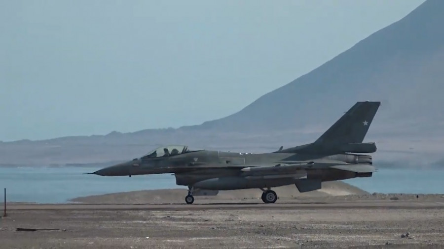 Lockheed Martin F-16C Fighting Falcon del Grupo de Aviación N° 3. Foto referencial: FACh