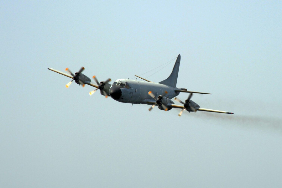 Avión de patrulla marítima P.3. Foto: Ejército del Aire