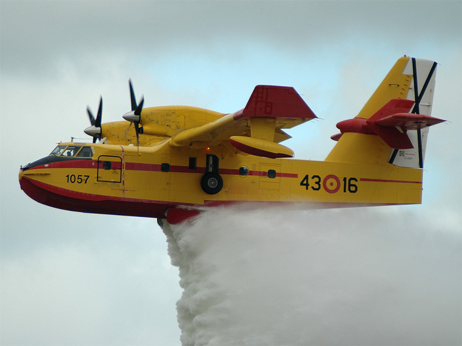 Canadair CL 215 in Spanish service 4316