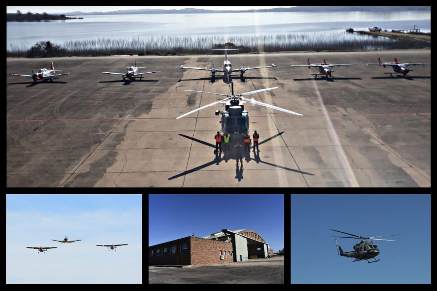 Aeronaves de la Aviacion Naval. Foto: ANU