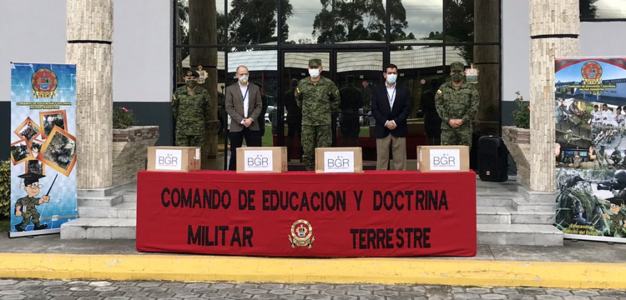 Fotos: Ejército Ecuatoriano