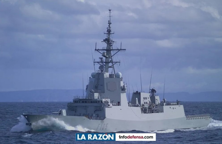 Fragata Cristóbal Colón, el buque más moderno de la Armada. Foto: Armada