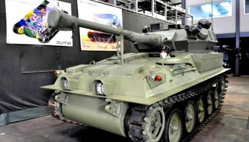 Tanque Scorpion 90 repotenciado. Foto: Ejército de Venezuela