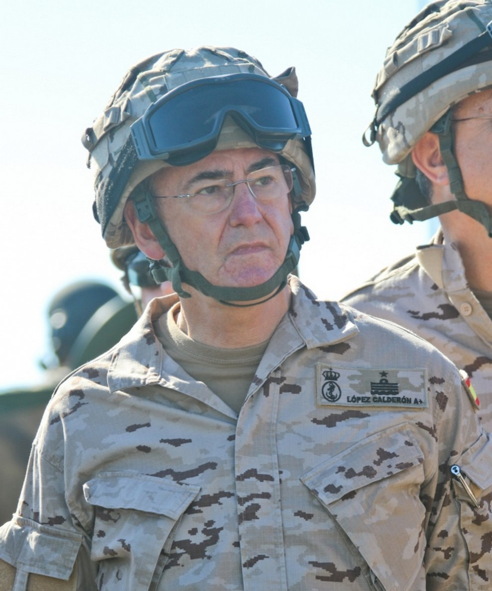 Almirante general Teodoro López Calderón. Foto: Armada