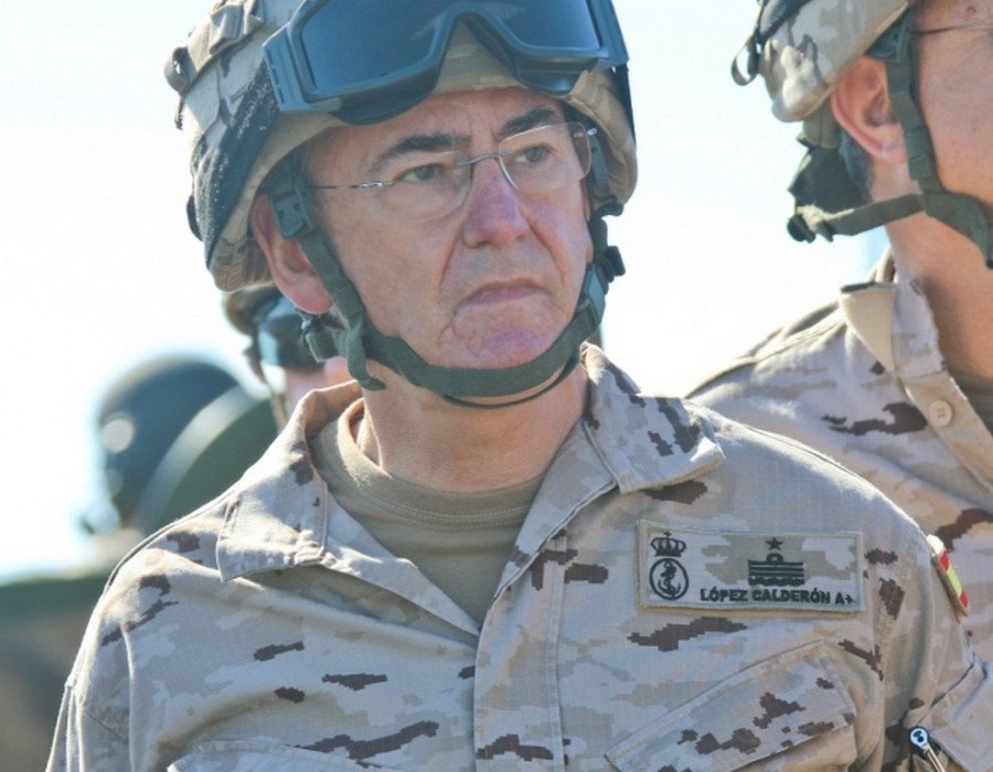 Almirante general Teodoro López Calderón. Foto: Armada
