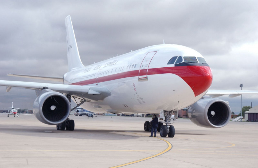 Avión A310. Foto: Ejército del Aire